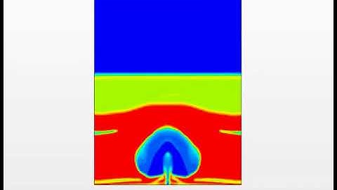 Fluidized bed CFD simulation
