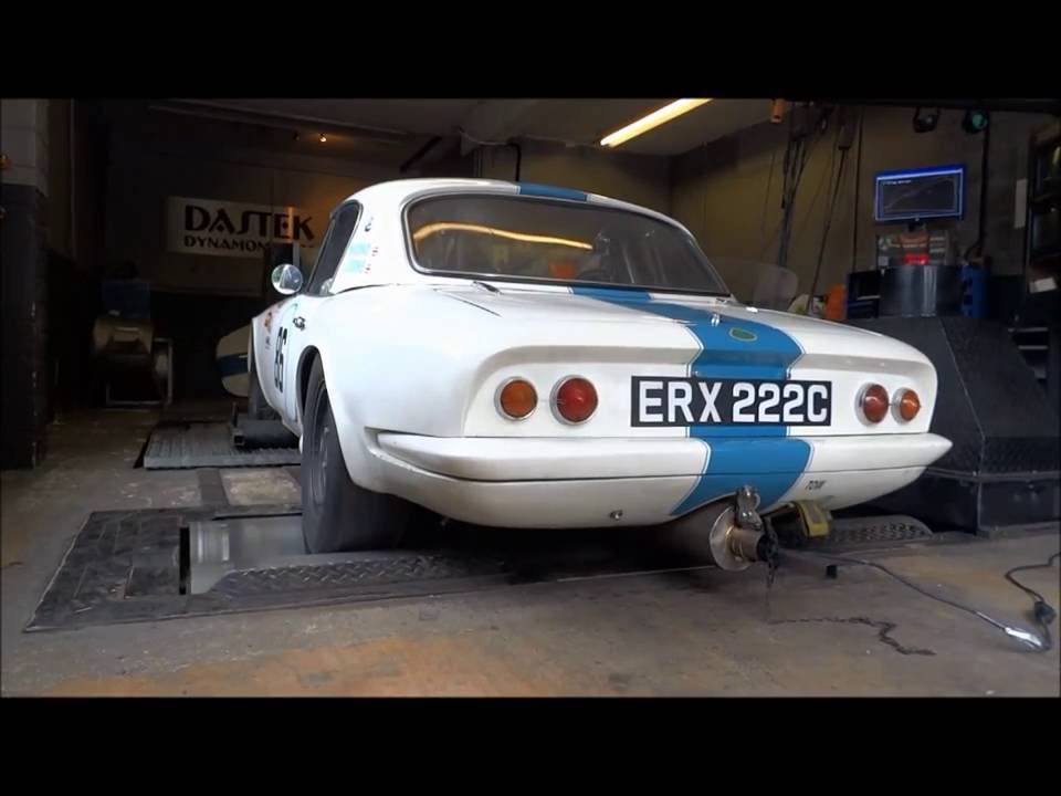 Lotus Elan Historic Race Car Dyno Run and Tuning YouTube