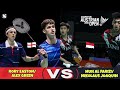 Muhammad al farizinikolaus joaquin vs rory eastonalex green  badminton austrian open 2024 r16