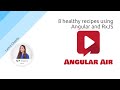 Angularair  8 healthy recipes using  angular and rxjs with lamis chebbi