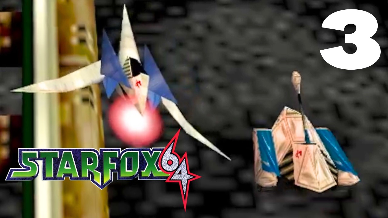 Let's Play Star Fox 64(NSO) Part 3 - Landmaster on Macbeth & Star