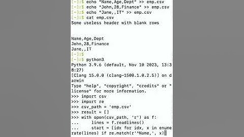 Ignore Header Rows When Importing CSV File to List of Dictionaries in Python
