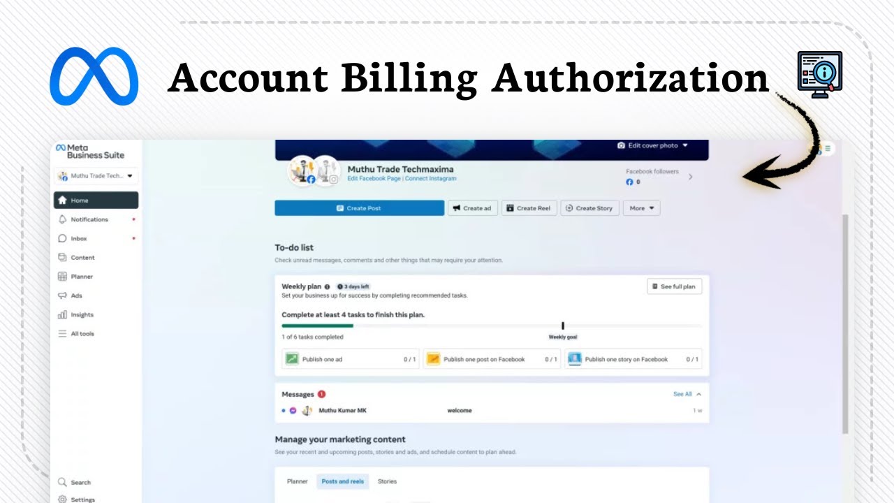 Metaviewer Invoicing How to set up payment method on Meta Business Suite - YouTube