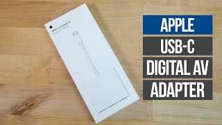 Apple USB-C to Digital AV Multiport Adapter Review screenshot 3