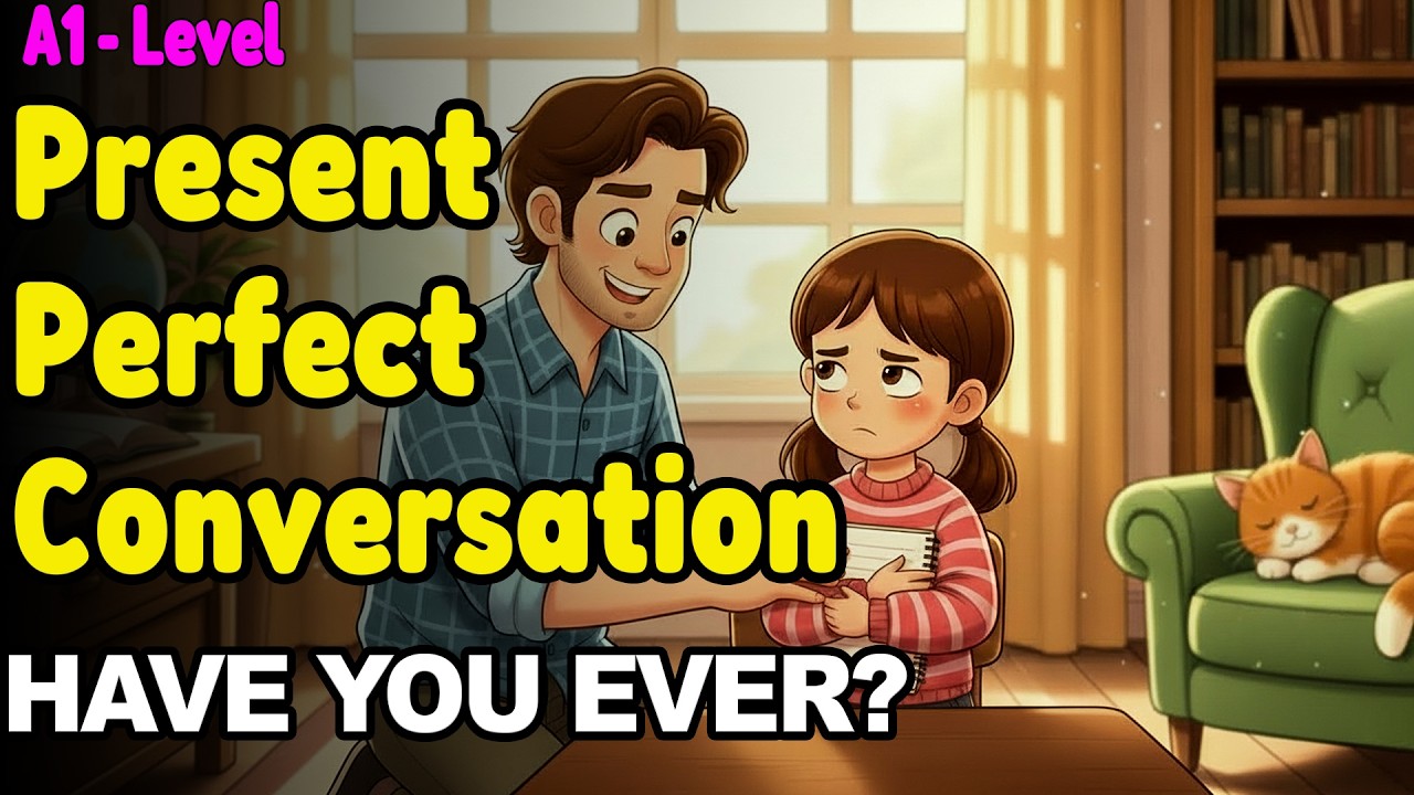 Have You Ever…? | Present Perfect Conversation | Slow English Dialogue for Beginners