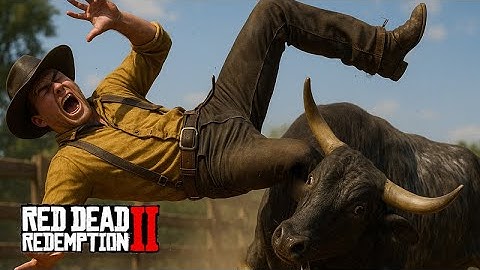 Rodeio no RED DEAD REDEMPTION 2 - COICES E CHIFRADAS INSANAS  - Peão de Boiadeiro