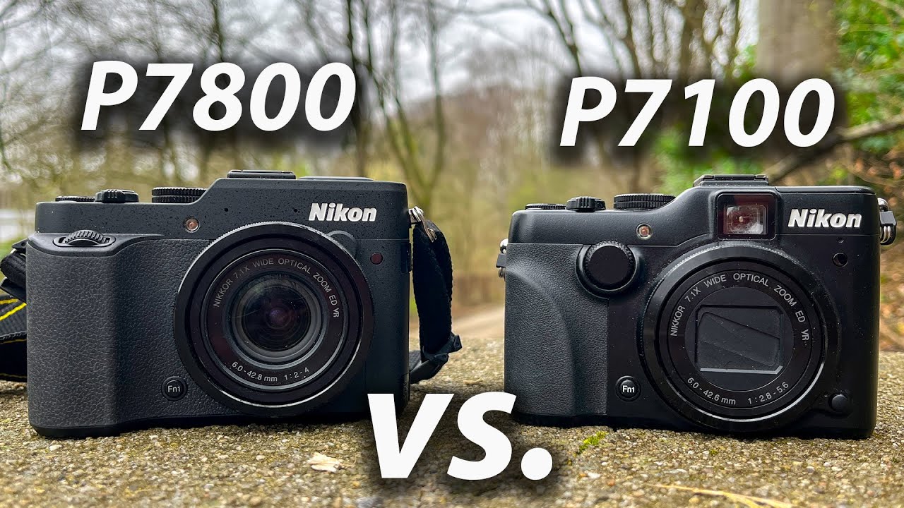 Nikon Coolpix P7800 vs P7100 comparisson test - YouTube