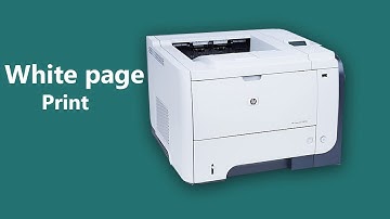how to fix white page print hp laser jet 3015 printer / no print problem