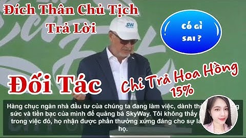 Tại Sao SkyWay Cần Các Đối Tác ? Chi Trả Hoa Hồng Cho Đối Tác Có Vi Phạm Pháp Luật Không ?