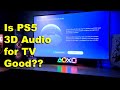 PS5 3D Audio for TV update, is it good? | Testing and Review