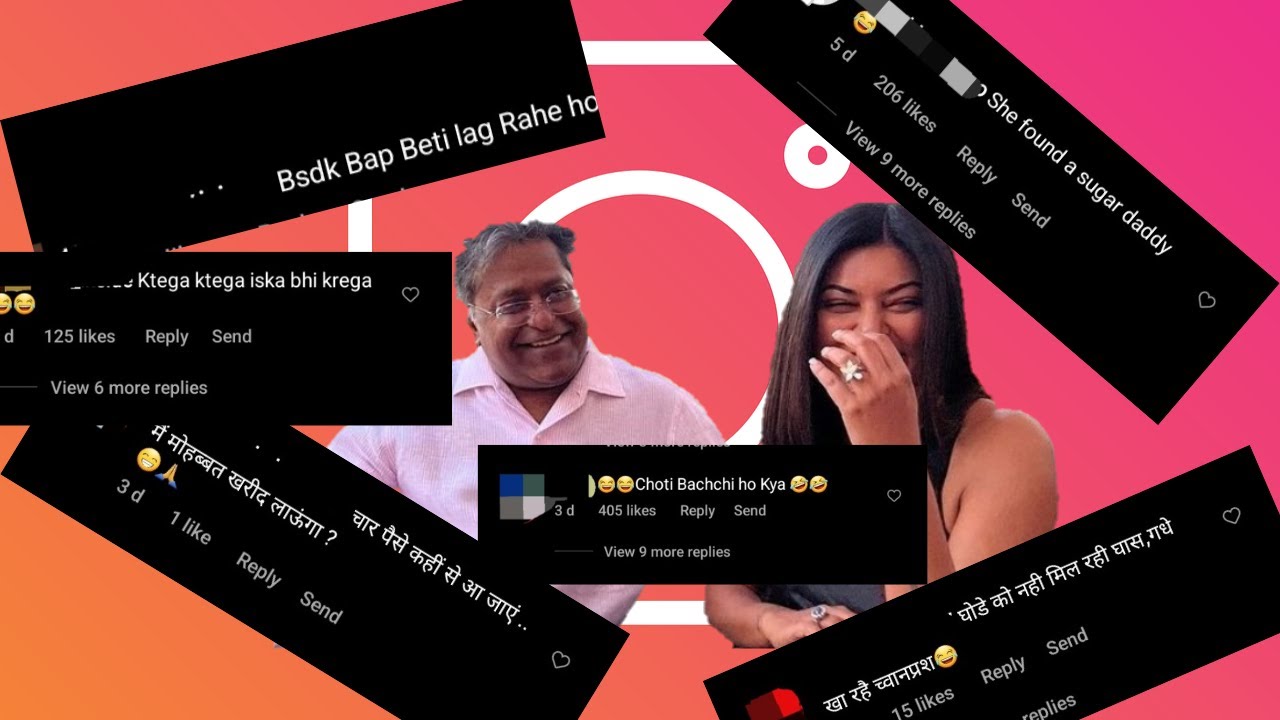 Instagram Roasts Sushmita Sen & Lalit Modi....