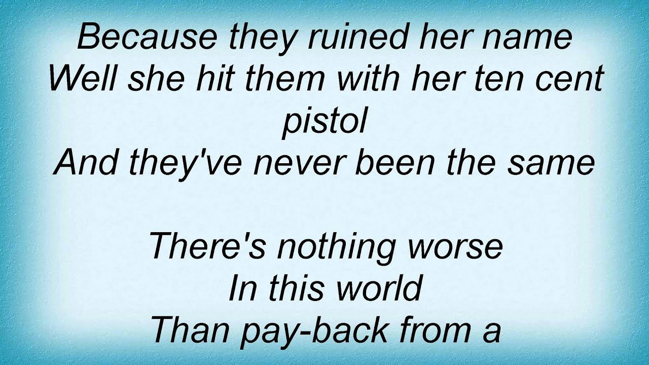 The Black Keys Ten Cent Pistol Lyrics YouTube