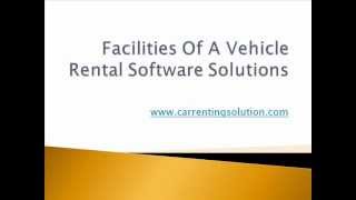 Car Rental Software - Car Renting Solution screenshot 3