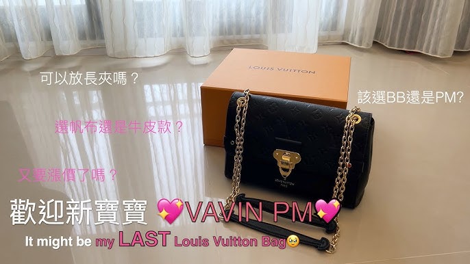 Louis Vuitton Vavin PM Black Monogram Empreinte Unboxing and Review 