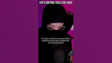 Top 5 sniffing tools for Linux in 2023 | #shorts