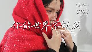 昝博易 - 你的世界不缺我 (深情版)「你的世界人潮拥挤 再也不缺我，我像路人 从你身边走过。」【动态歌词】♪