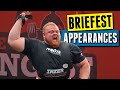 The Shortest Careers at The World's Strongest Man