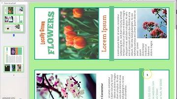 Printing a Lucidpress Brochure