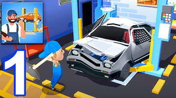 Car Fix Tycoon - Gameplay Walkthrough Part 1 (iOS, Android)