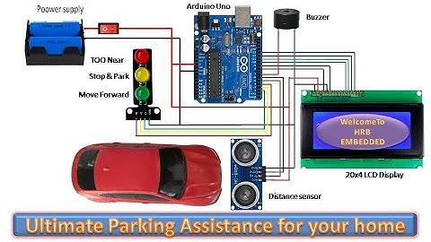 How to make Car #Parking System using #Arduino,  an Ultimate idea for #vehicle parking assistance