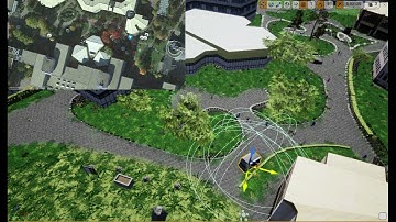 Autonomous Point of Approach of an On-Demand Shuttle Service on the TUK Campus in the Unreal Engine