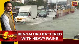 Heavy Rain Wreaks Havoc In Bengaluru As Streets, Residential Layouts Get Flooded