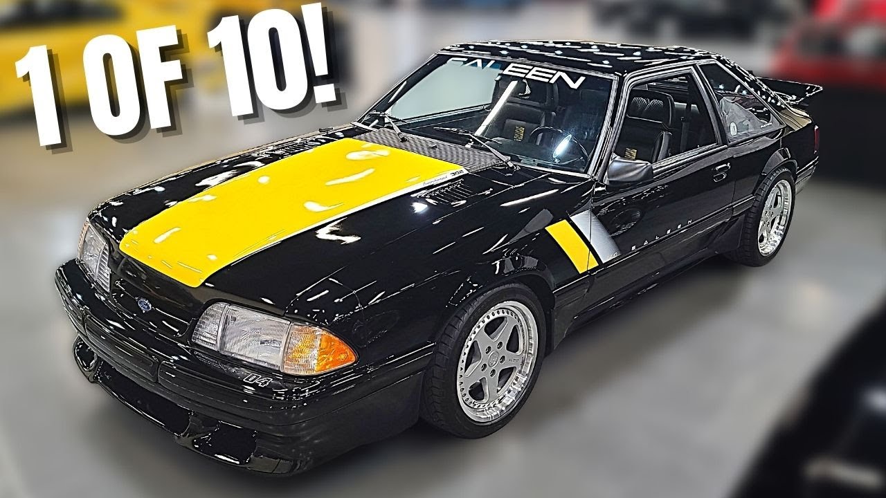 The LAST FOXBODY SALEEN MUSTANG That Was Almost BUILT! - YouTube