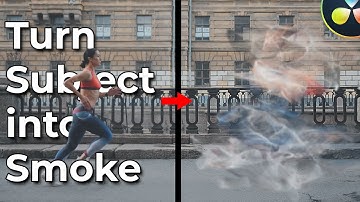 How to Make Object Vanish in A Puff of Smoke in DaVinci Resolve Fusion | Smoke Disappear Effect