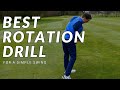 Best ROTATION DRILL for your Backswing and Downswing - It's super SIMPLE!