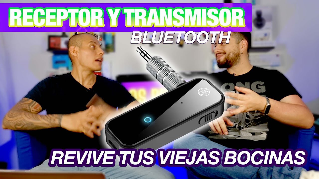 Emisor y receptor Bluetooth C28 con conexión JACK 3.5mm