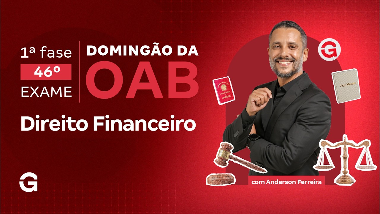 Domingão da OAB: Direito Financeiro para a 1ª fase com Anderson Ferreira