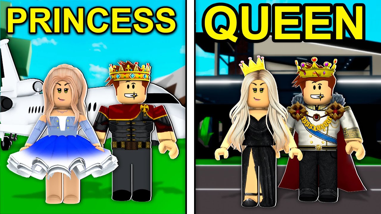 Princess To Queen In Roblox Brookhaven Youtube - roblox queen