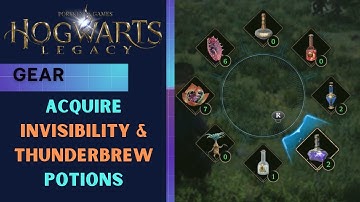 How to Acquire and use Invisibility and Thunderbrew Potion against enemies