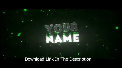 Crazy FREE 3D Sync Intro Template- Blender Free Intro