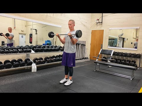 How to Barbell Biceps Curl in 2 minutes or less