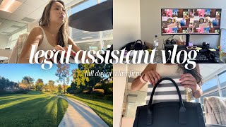 Full Work Day In My Life | comparison at work, mental health at a law firm, + new office space!‍