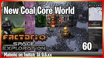 ⚙️Factorio Space exploration 0.6 Mod✅🏭➡️Prep for Astronomic Science 2, new world Colony x060