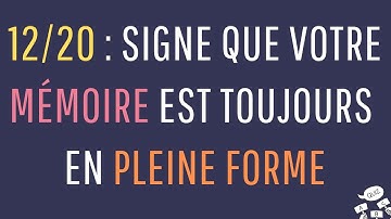 Avez-vous une bonne mémoire ? /  20 questions diversifiées de culture générale