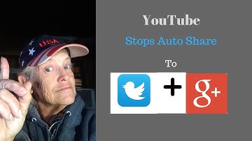 YouTube Stops Auto share/Auto Post Google Plus and Twitter