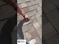 Roof inspection for hail damage in Yukon Oklahoma 