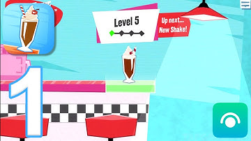 Slide the Shakes - Gameplay Walkthrough Part 1 - Levels 1-10 (iOS)