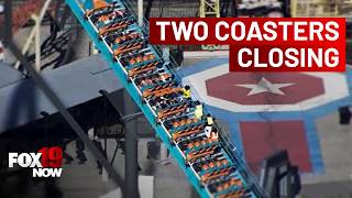 Kings island roller coasters temporarily closed