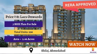 Premium 3 Bhk Apartments For Sale In Shilaj, Ahmedabad Sharanya Altura 8377002514