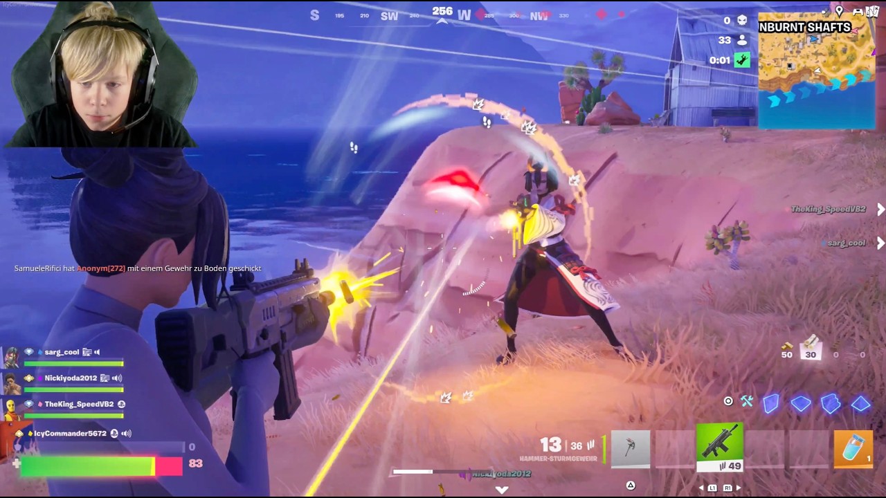 Fortnite - Reload  - Trio  - die with a smile