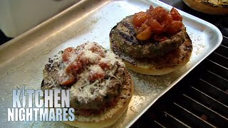 Gordon Ramsay Shows How To Cook A Burger | Kitchen Nightmares