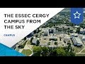 The essec cergy campus from the sky  essec campus