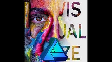 Creating integrated text cut outs using Affinity Designer