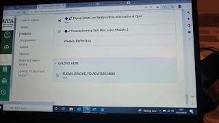upload the files on canvas