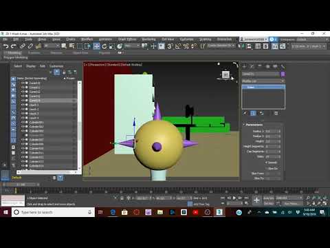 3DS Max Editable Poly Sub-Objects and Tools
