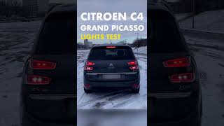 Citroen C4 Grand Picasso LIGHTS TEST Resimi